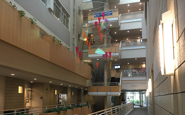Atrium Named for Donors