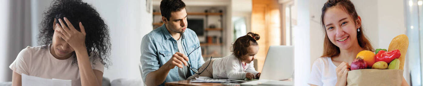 Struggling students collage